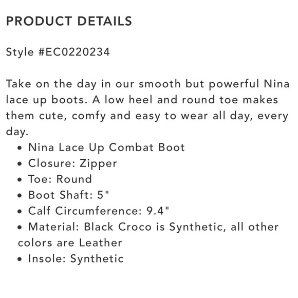 NIB Sam Edelman Nina Lace Up Ankle Combat Boots Bootie White Leather - Picture 12 of 14